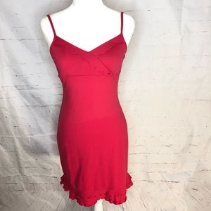 Guess jeans red sexy dress size Small